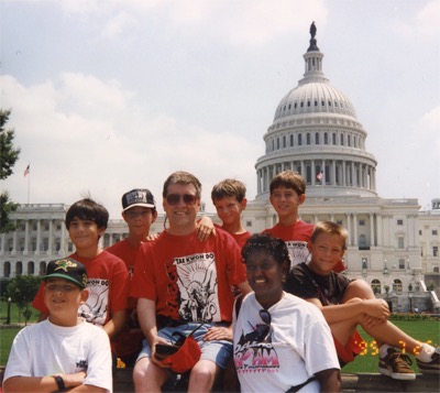 The demo team in D.C. in 1995.

